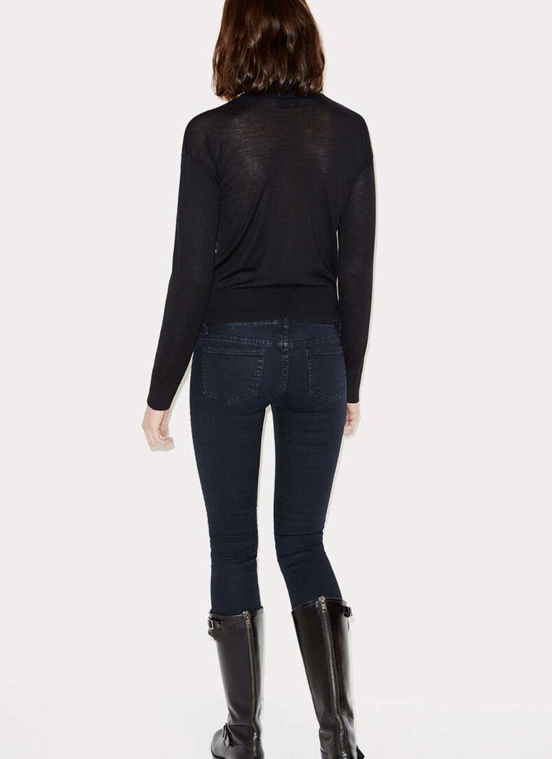 The Kooples - Jeans Skin Soft - Bleu Foncé - Femme