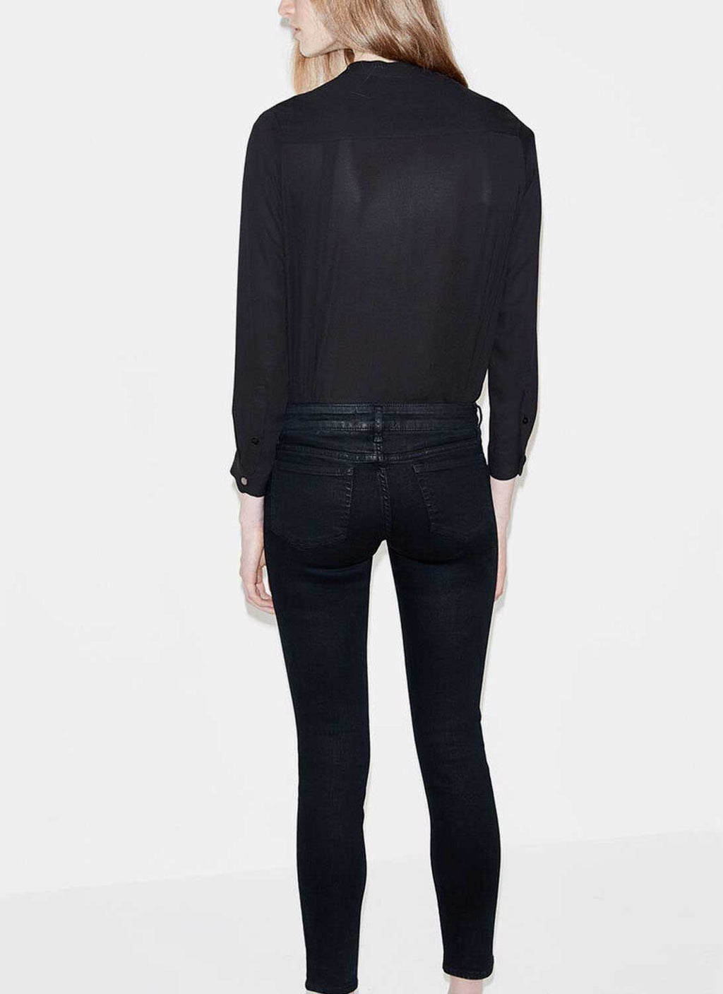 The Kooples - Vaqueros de corte suave - Negro - Mujer