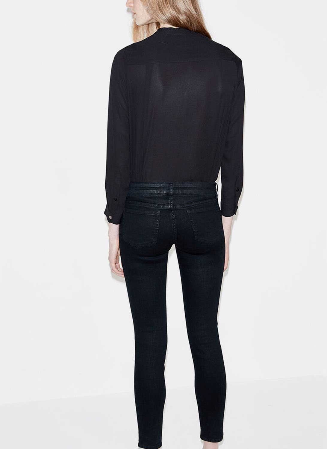 The Kooples - Vaqueros de corte suave - Negro - Mujer