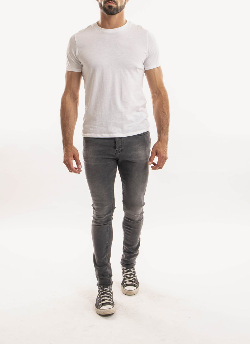 The Kooples - Jeans Skinny - Grey Washed - Homme