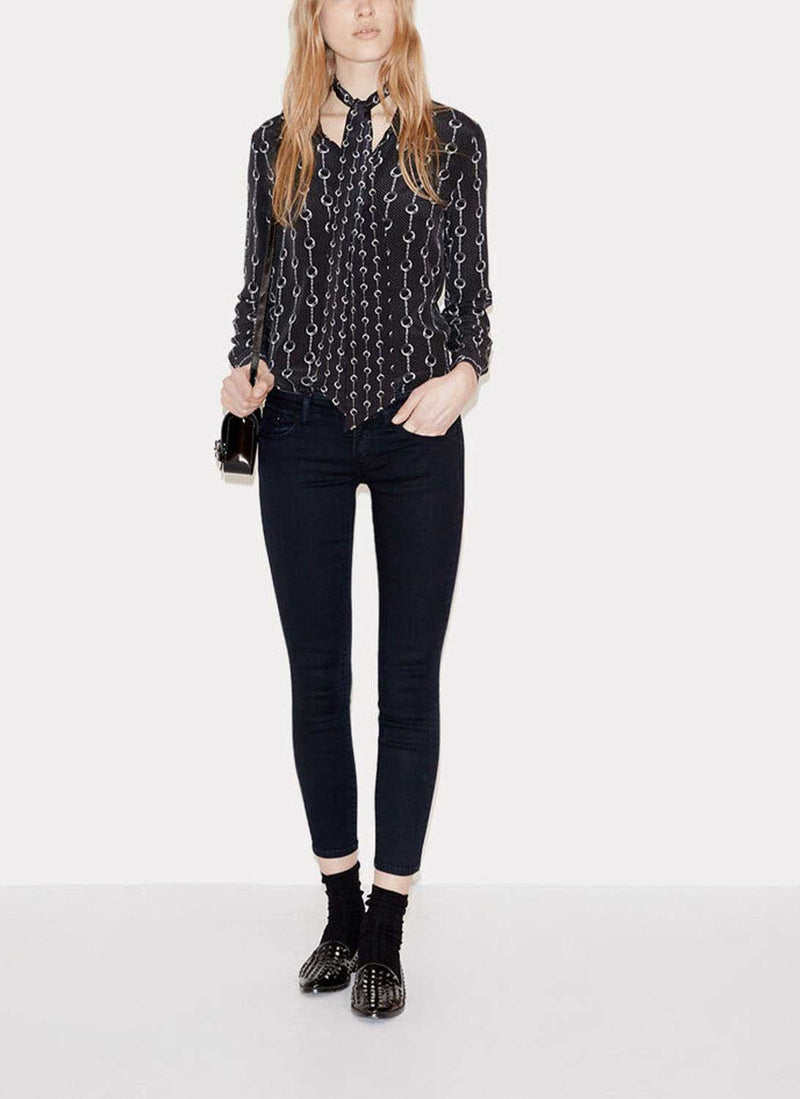 The Kooples - Jeans Fit Soft - Dark Navy - Femme