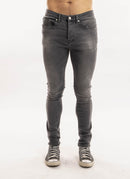 The Kooples - Jeans Skinny - Grey Washed - Homme