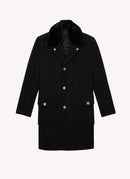 The Kooples - Manteau Droit - Black - Homme