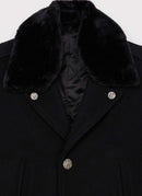 The Kooples - Manteau Droit - Black - Homme