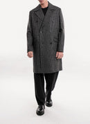 The Kooples - Manteau Briko Friends - Black White - Homme