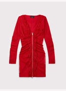 The Kooples - Robe Dentelle - Red - Femme