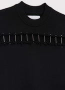 The Kooples - Sudadera Piercings - Negro - Mujer
