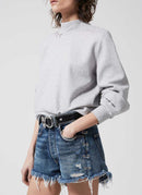 The Kooples - Sweatshirt Piercings - Light Grey - Femme