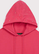 The Kooples - Sweat Molleton - Fushia - Femme