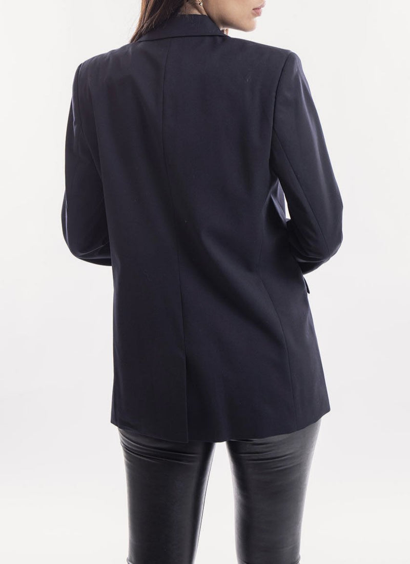 The Kooples - Veste De Costume - Navy - Femme