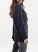 The Kooples - Veste De Costume - Navy - Femme