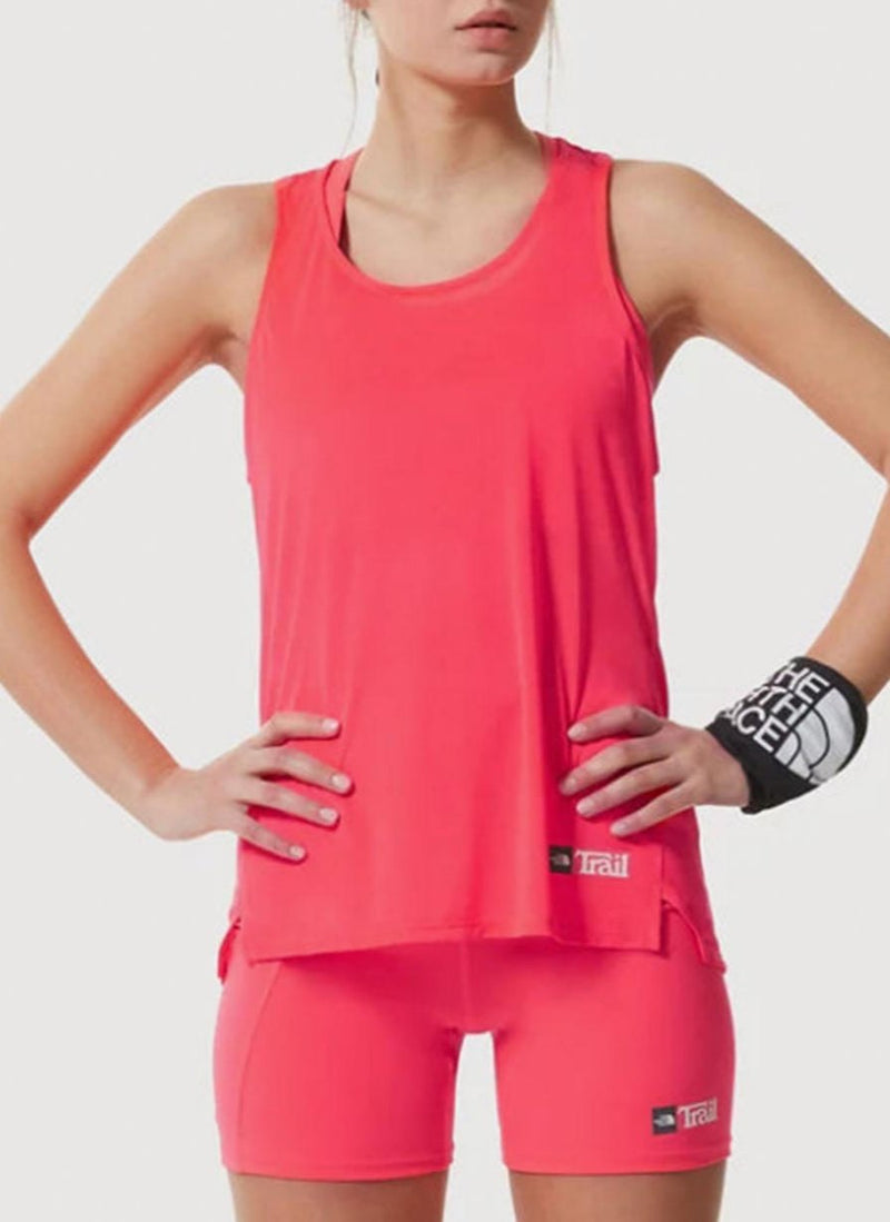 The North Face - Top Sunriser Tank - Brilliant Coral - Femme