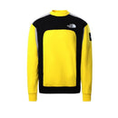 Sudadera con cuello redondo y costura Bb - Amarillo