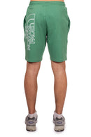 Short De Sport Avec Double Logo - Vert - Homme