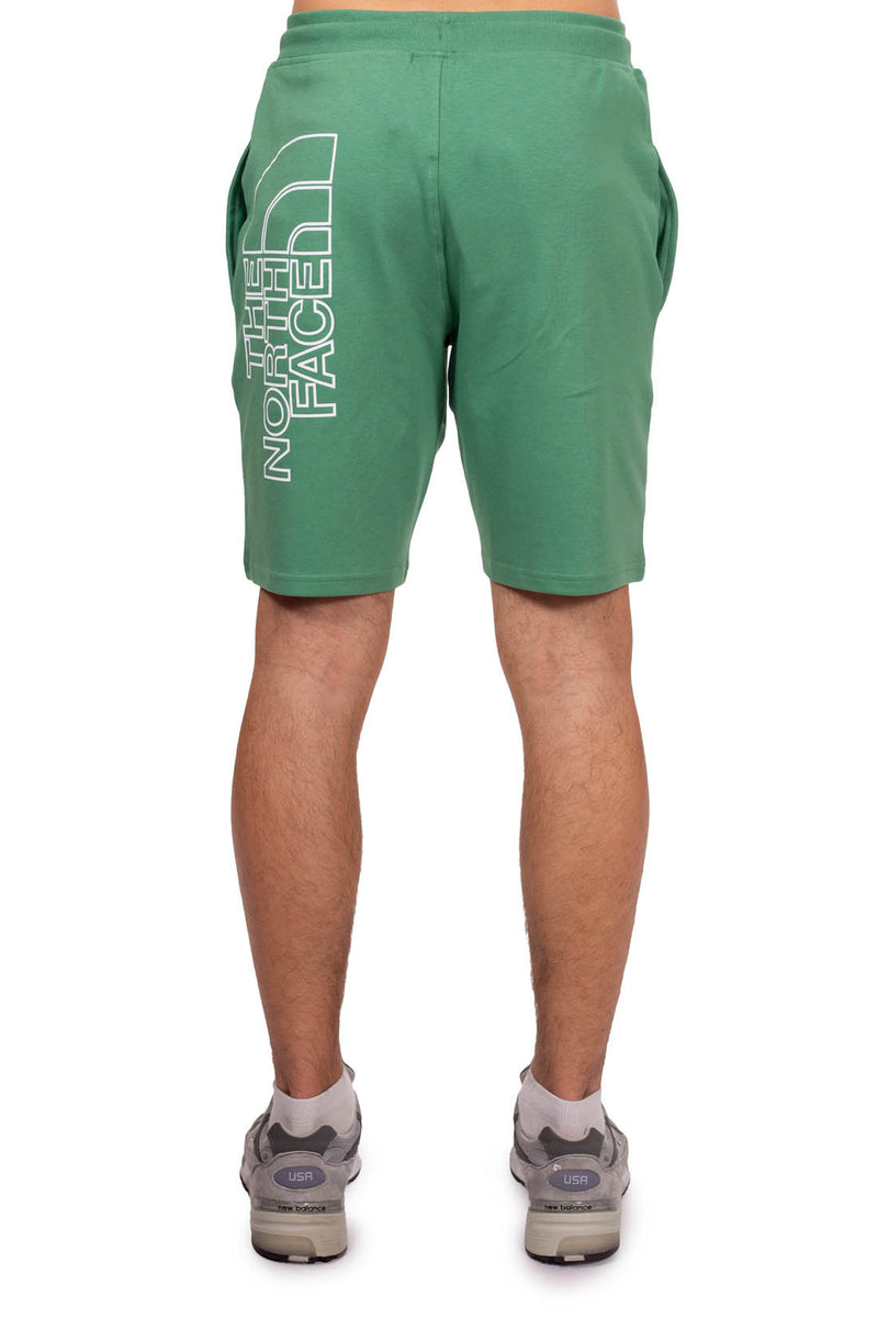 Short De Sport Avec Double Logo - Vert - Homme