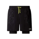 Short Sunriser 2In1 Short 6In - Noir - Homme