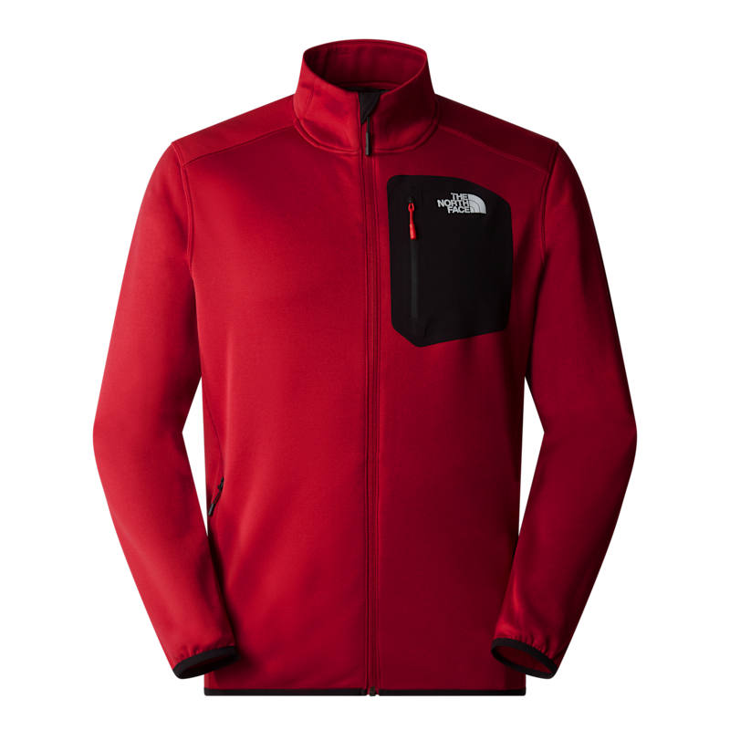 Sweat Crest Fz - Rouge - Homme