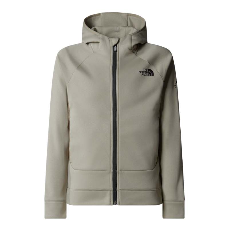 Hoodie Mountain Athletics Full Zip - Beige - Homme