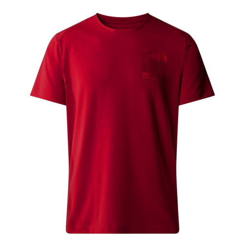 T-Shirt Lightning S/S Tee Graphic - Rouge - Homme