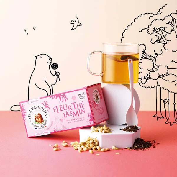Organic Jasmine Flower Tea - 30 Tea Bags