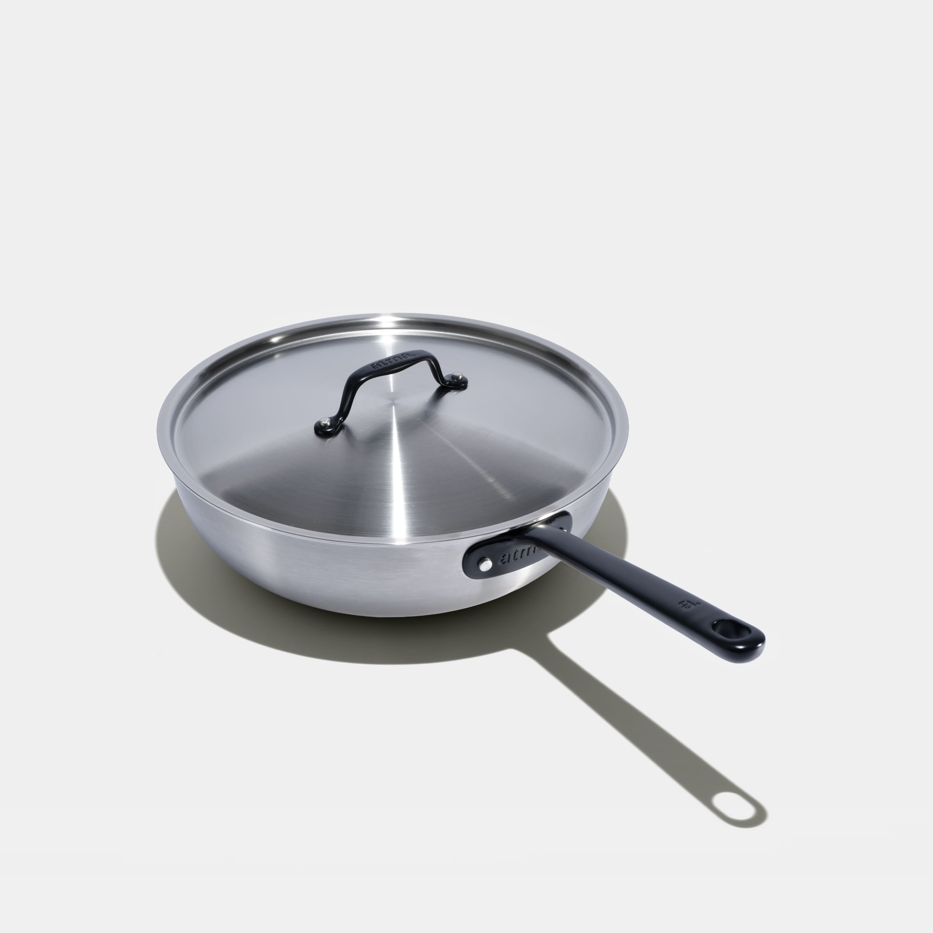The Wok En Inox, Manche Noir - 28 Cm
