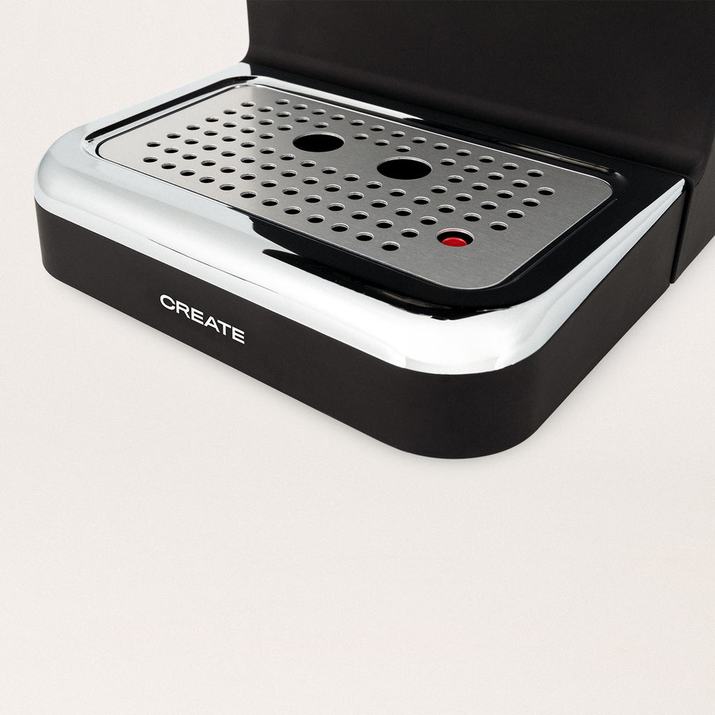 Thera Retro Matt - Cafetera Espresso Con Acabado Mate - Negro