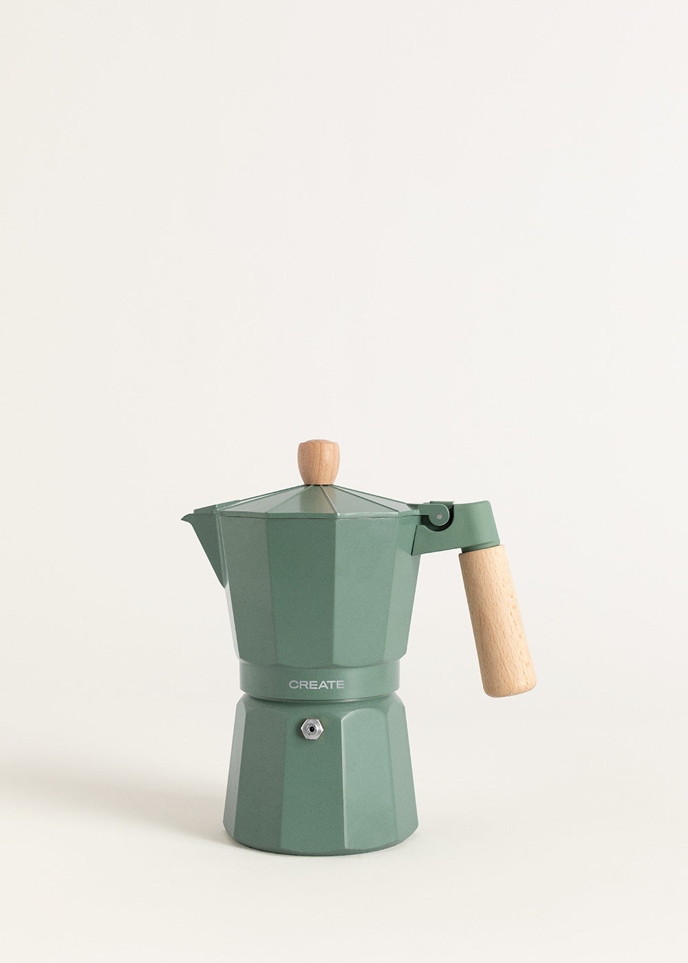 Thera Moka Retro - Cafetière Italienne - Vert Sauge
