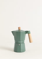 Thera Moka Retro - Cafetière Italienne - Vert Sauge
