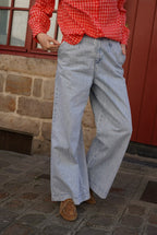 Jules Light Denim Wide Jeans