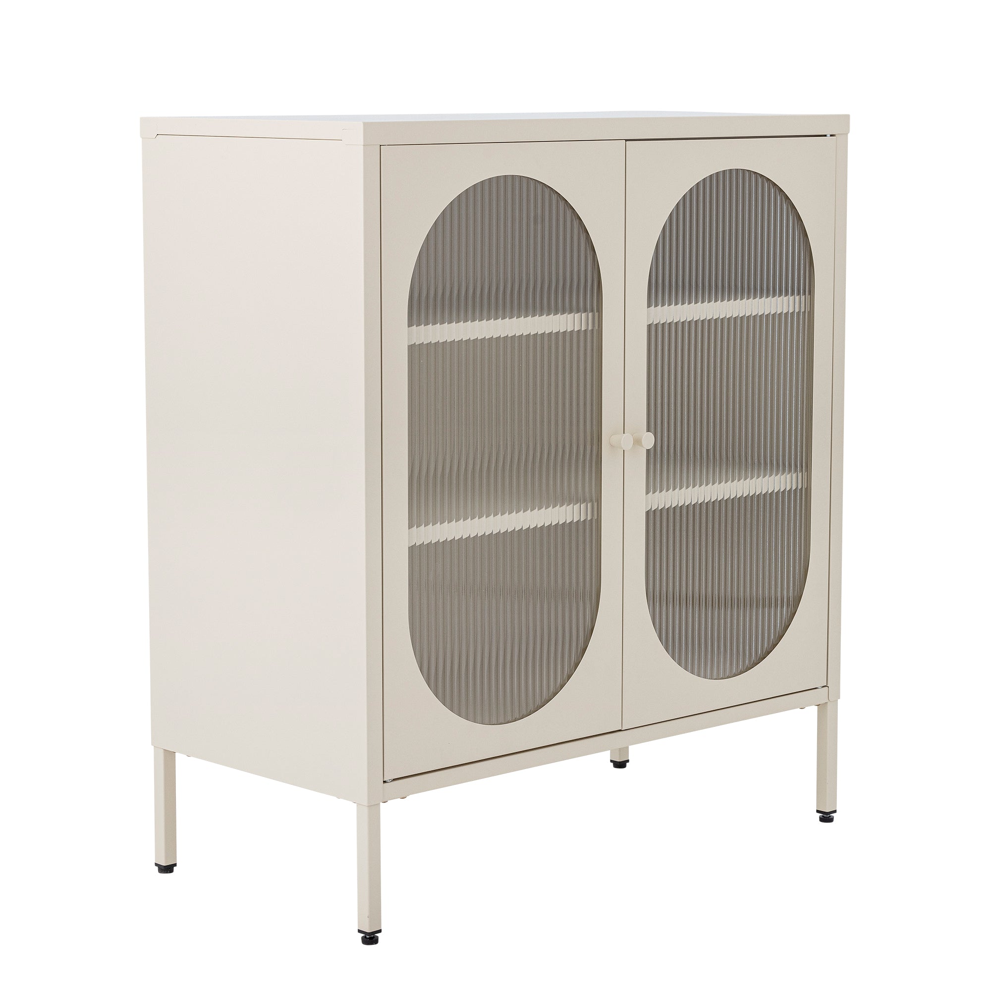 Salvo - Storage Cabinet - Natural - Metal