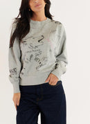 Isabel Marant - Sweatshirt Tigrane - Gris - Femme