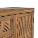 Buffet en cannage Tiki 2 portes 3 tiroirs