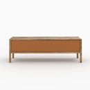Ensemble Tiki buffet et meuble TV en bois