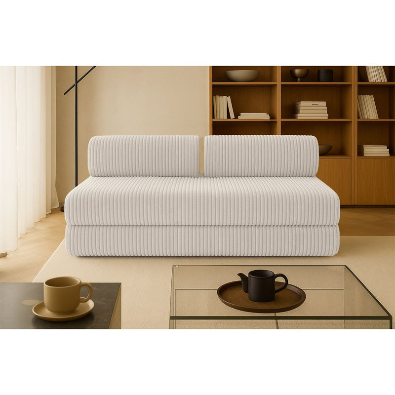 Canapé Droit Tilia - 3 Places - Velours Côtelé Xl