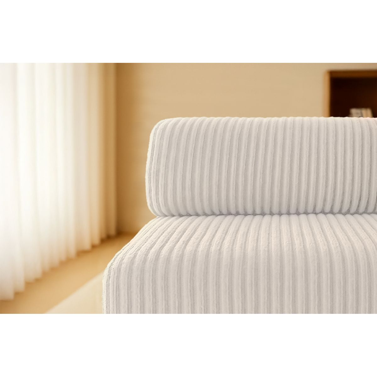Fauteuil Tilia - Velours Côtelé XL