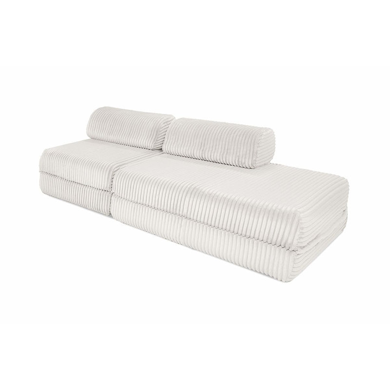 Canapé Droit Tilia - 3 Places - Velours Côtelé Xl