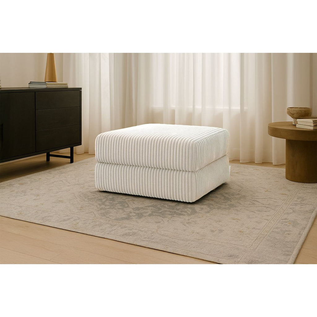 Pouf Tilia - Velours Côtelé XL