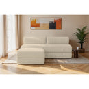 Canapé D'Angle Tilia - 4 Places - Velours Côtelé Xl