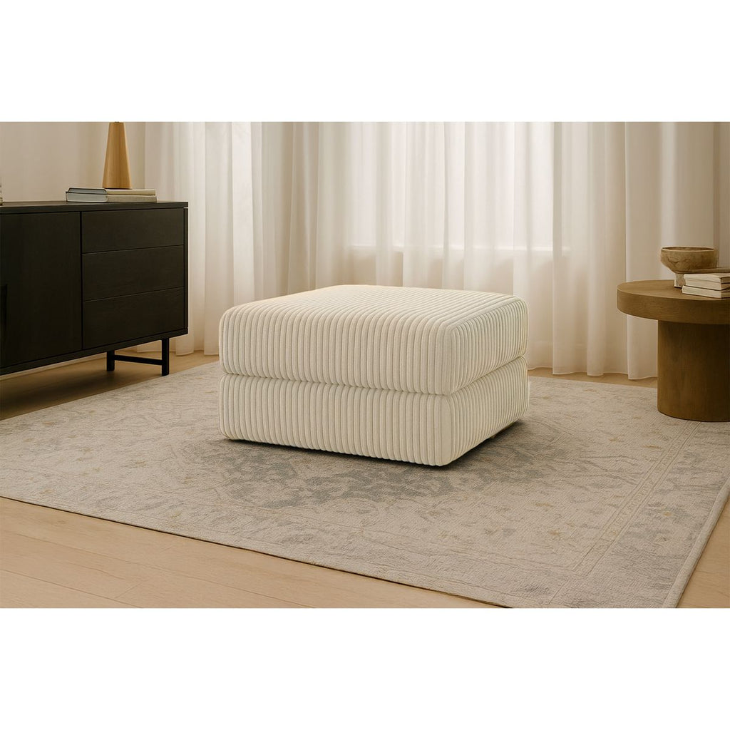 Pouf Tilia - Velours Côtelé XL