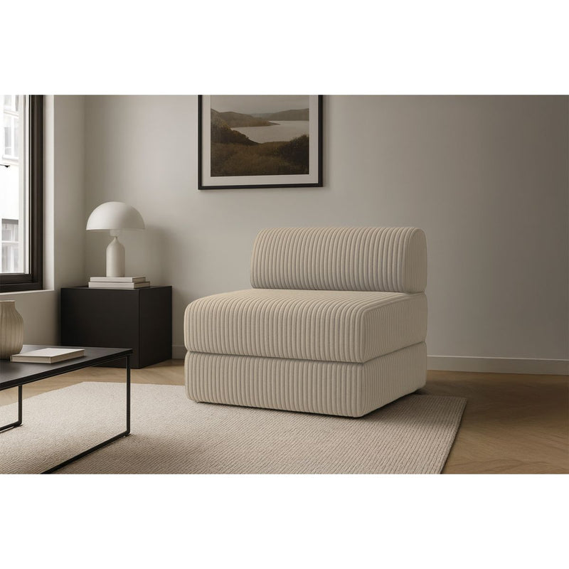 Fauteuil Tilia - Velours Côtelé Xl