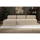 Canapé D'Angle Tilia - 6 Places - Velours Côtelé Xl