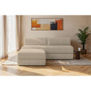 Canapé D'Angle Tilia - 4 Places - Velours Côtelé Xl