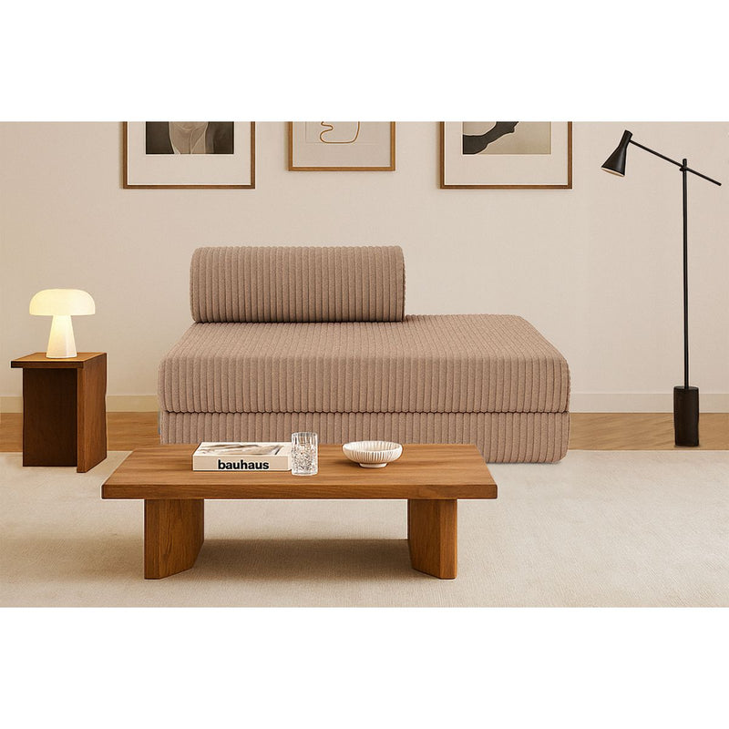 Canapé Droit Tilia - 2 Places - Velours Côtelé Xl