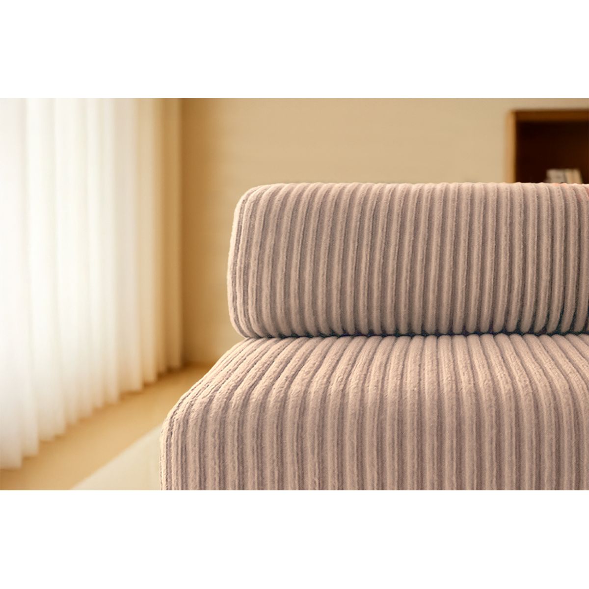 Fauteuil Tilia - Velours Côtelé XL