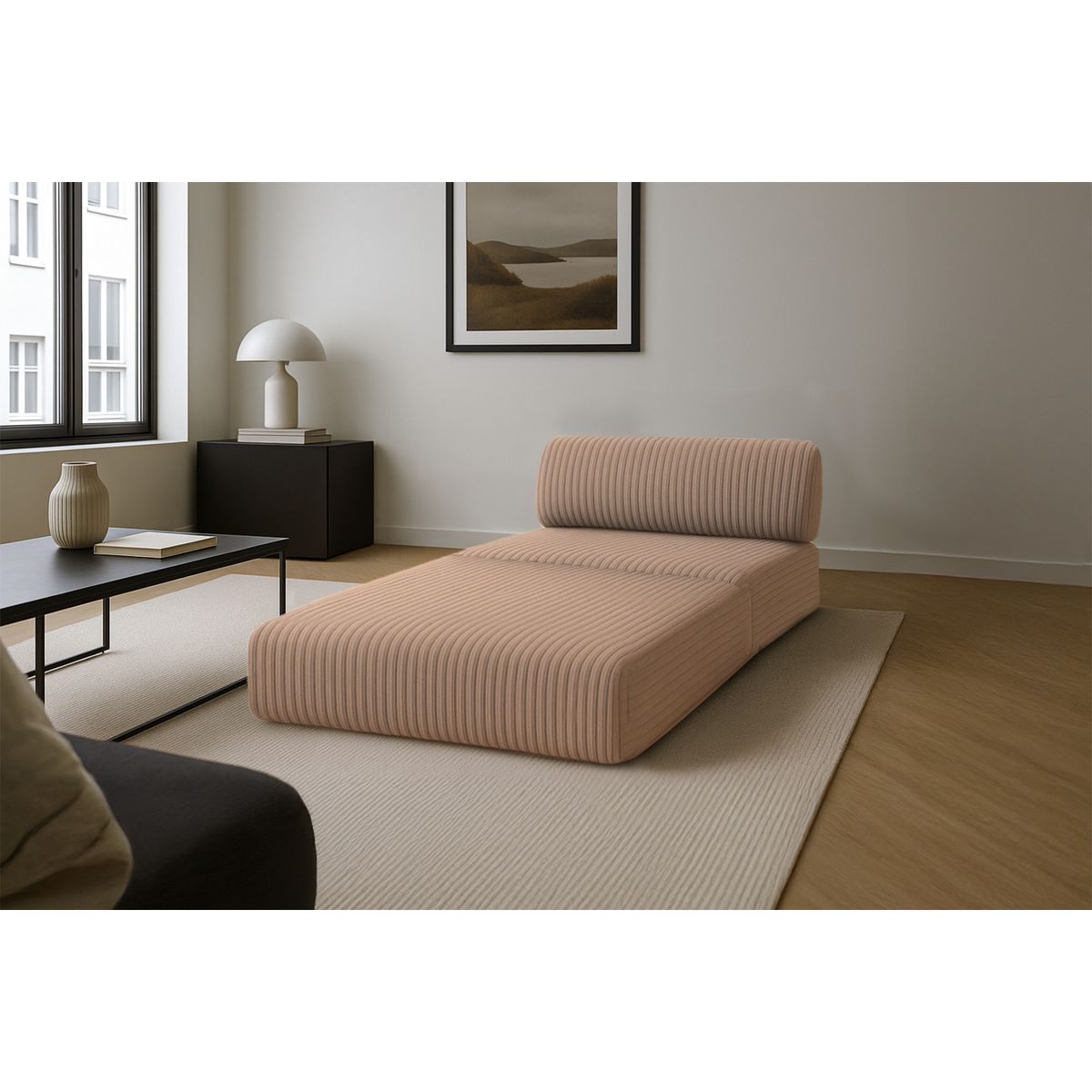 Fauteuil Tilia - Velours Côtelé XL