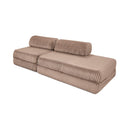 Canapé Droit Tilia - 3 Places - Velours Côtelé Xl