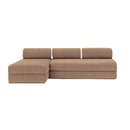 Canapé D'Angle Tilia - 6 Places - Velours Côtelé Xl