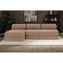 Canapé D'Angle Tilia - 6 Places - Velours Côtelé Xl