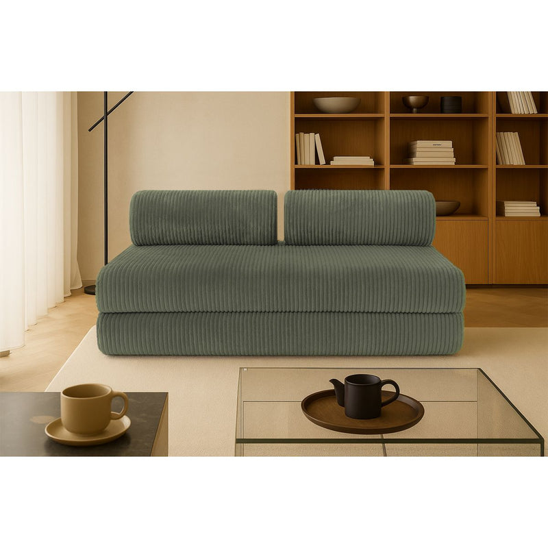 Canapé Droit Tilia - 3 Places - Velours Côtelé Xl