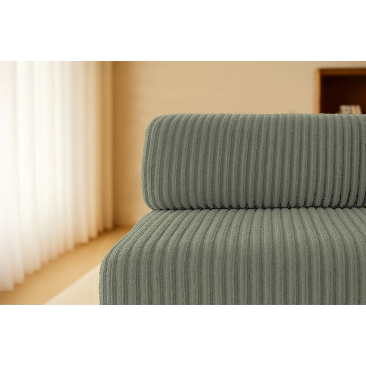 Fauteuil Tilia - Velours Côtelé XL